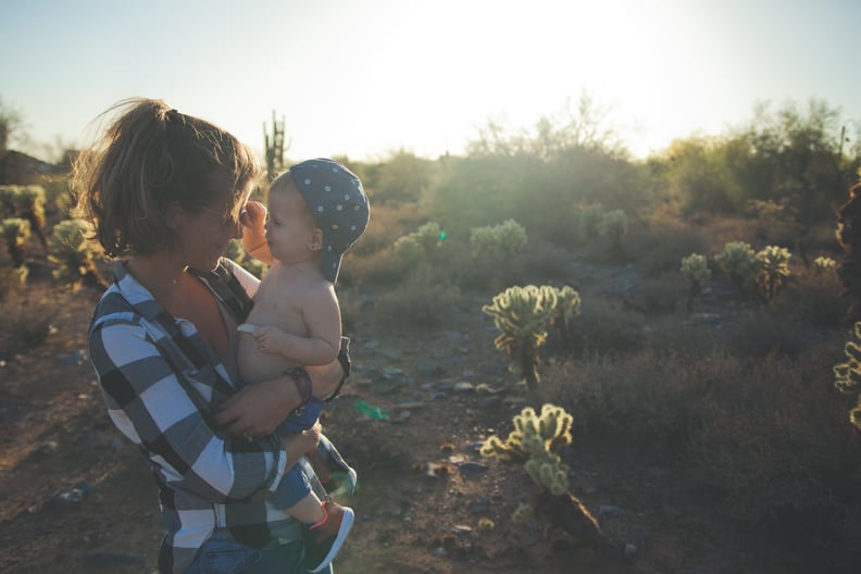 "Another mother who I respect told me how I have so much patience and self-control with my children."