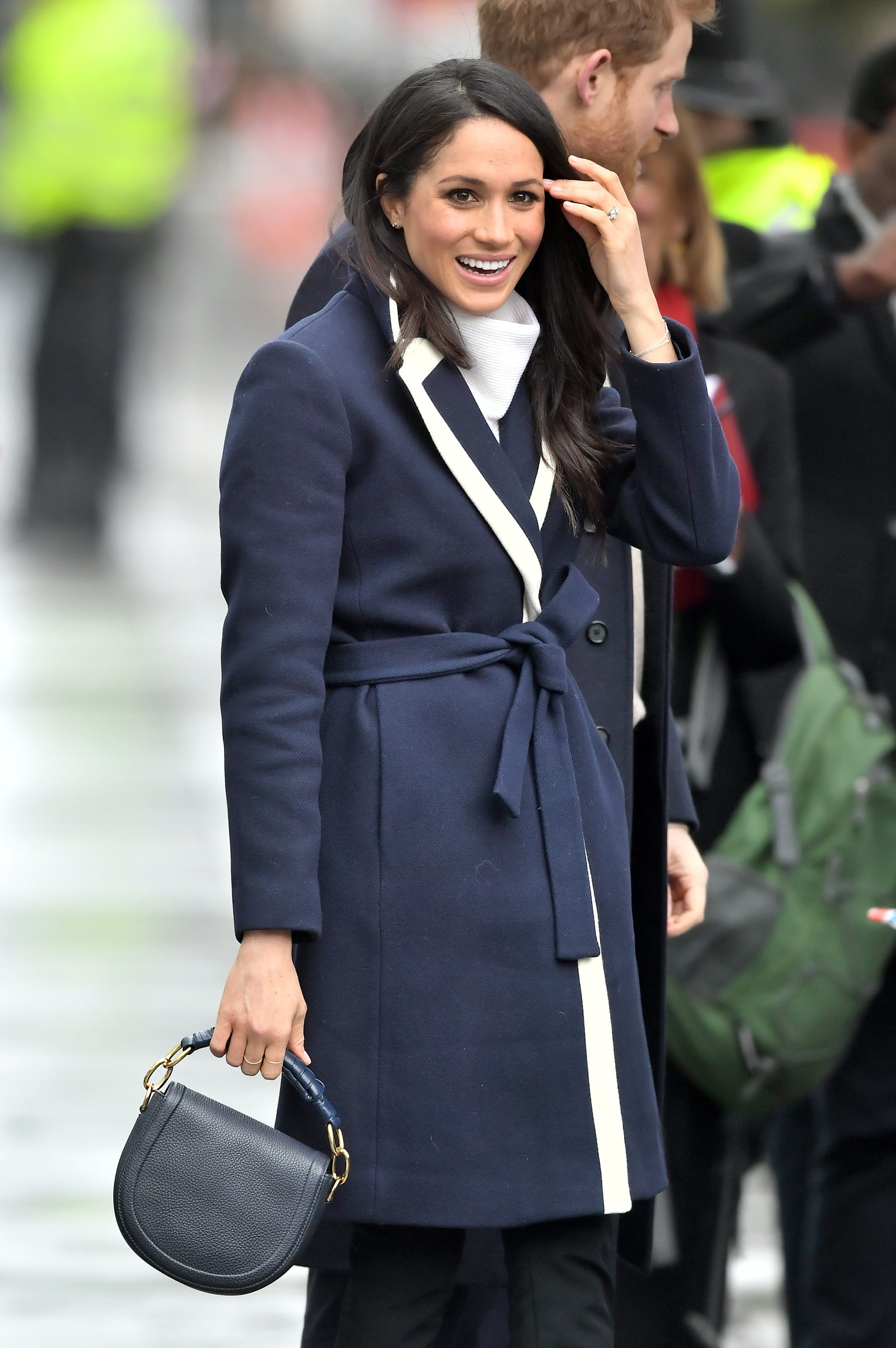 BIRMINGHAM, ENGLAND - MARCH 08:  Prince Harry and Meghan Markle arrive to Birmingham on March 8, 2018 in Birmingham, England.  (Photo by Samir Hussein/Samir Hussein/WireImage)