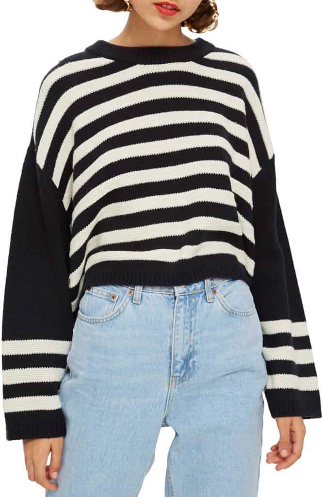 Topshop Ottoman Crop Sweater