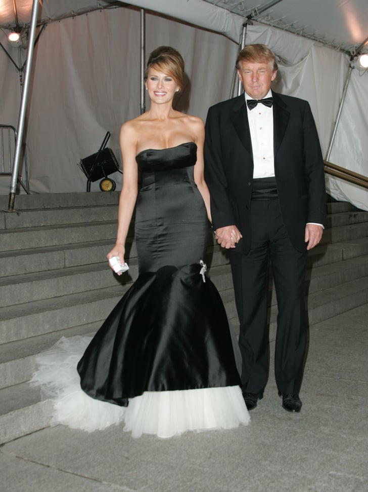 Melania Trump at the 2005 Met Gala | Melania Trump's Red Carpet Dresses ...