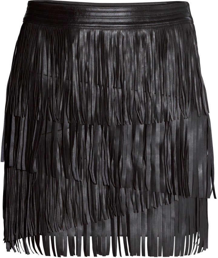 Skirt With Fringe