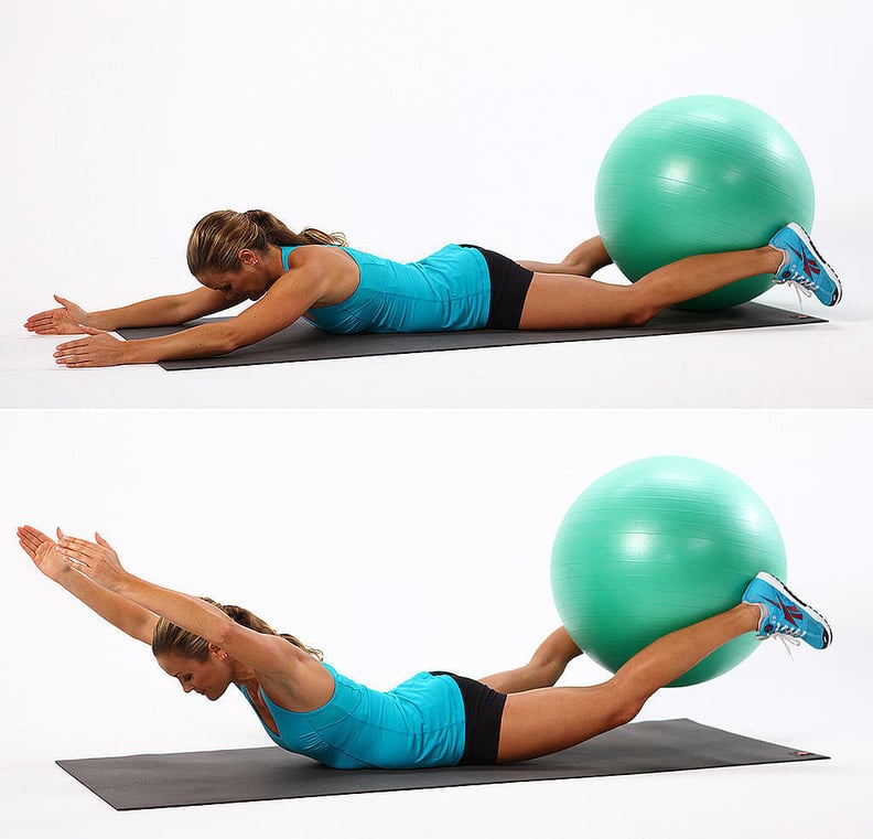 53 GYM BALL EXERCISES AND THE MUSCLES THEY TARGET 