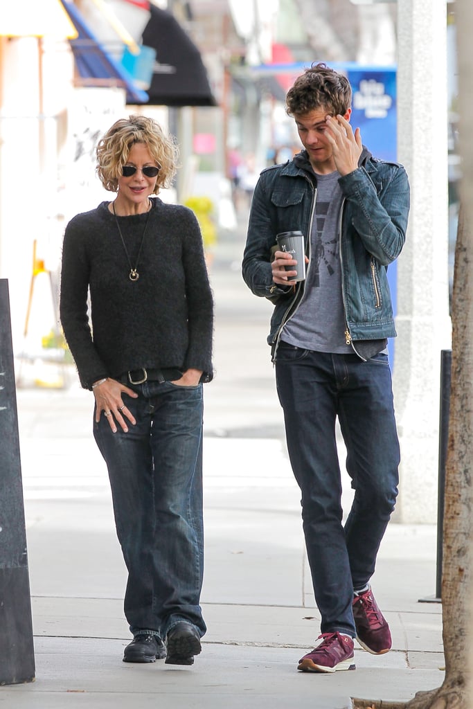 Meg Ryan and Son Jack in LA January 2016