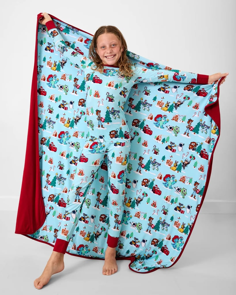 Little Sleepies Christmas Village Large Cloud Blanket