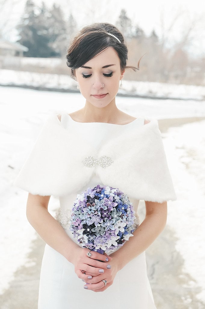 Fur Shawls For the Bridal Party