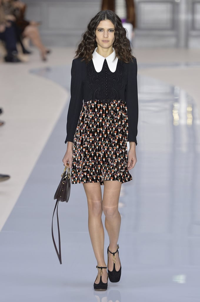 We'd love to see her try out the Peter Pan collar on Chloé's Fall 2017 runway.