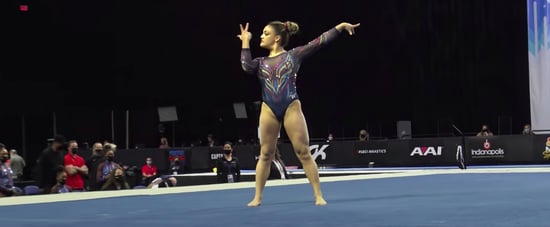 Watch Laurie Hernandez's 2021 Winter Cup Floor Routine