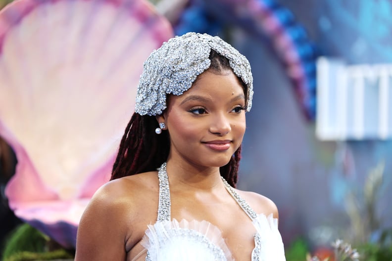 LONDON, ENGLAND - MAY 15: Halle Bailey attends the UK Premiere of 