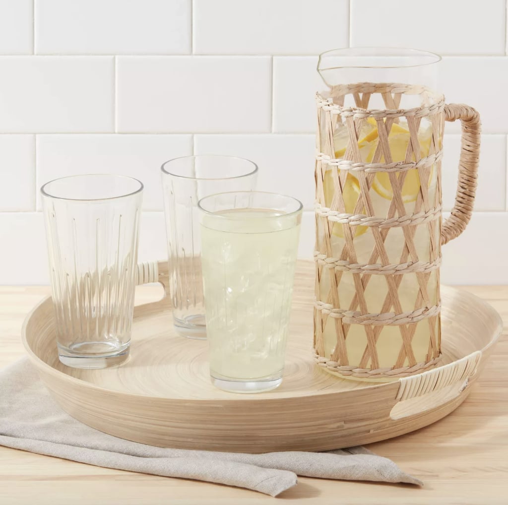 Opalhouse Bamboo Spun Serving Tray