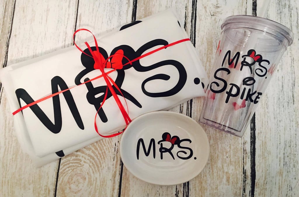 Disney Bridal Gift Set (43) Disney Gifts For Brides POPSUGAR Love