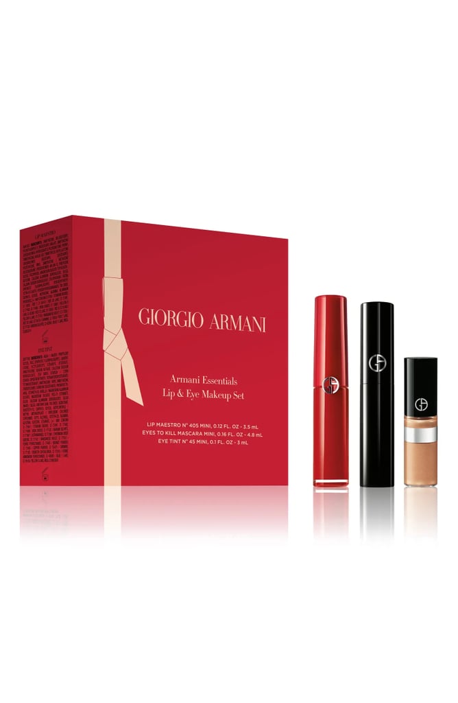 Giorgio Armani Travel Size Lip Maestro Liquid Lipstick Set