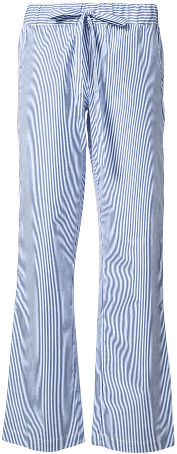 Anine Bing Striped Pajama Pants