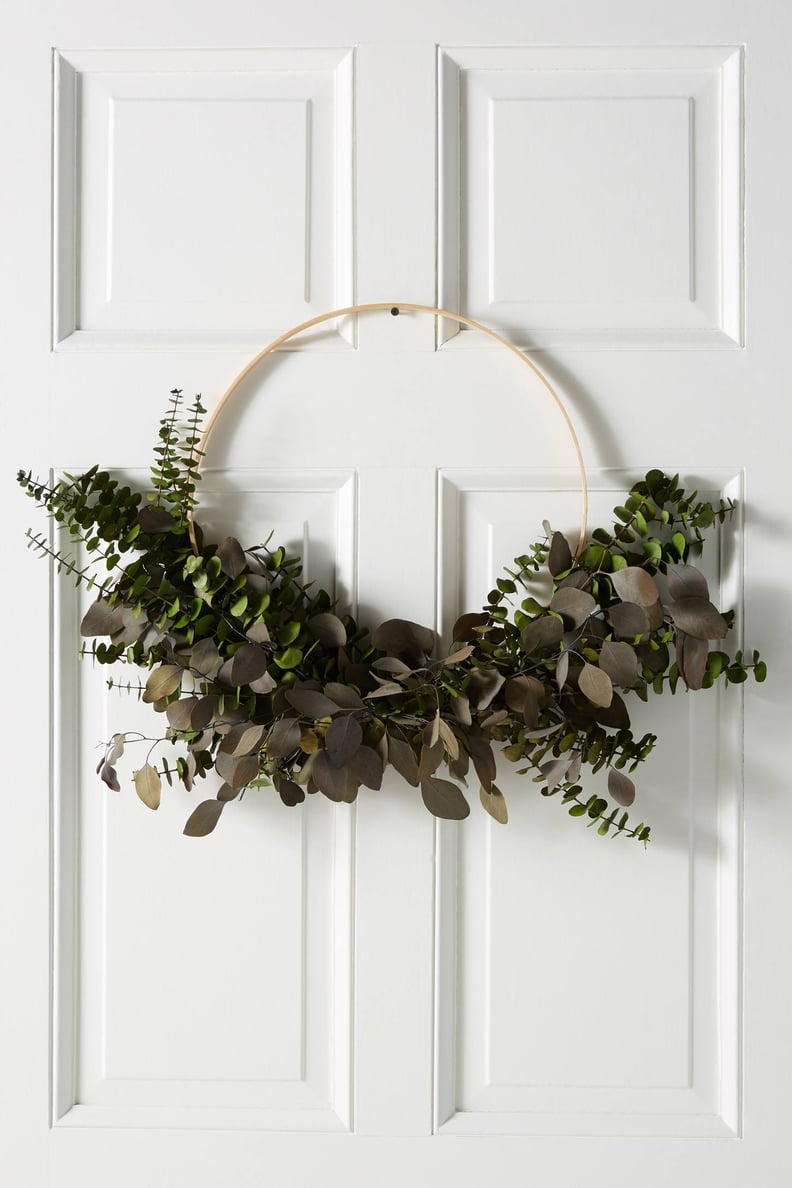 Dried Silver Dollar Eucalyptus Wreath