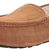 amazon essentials men's leather moccasin slipper