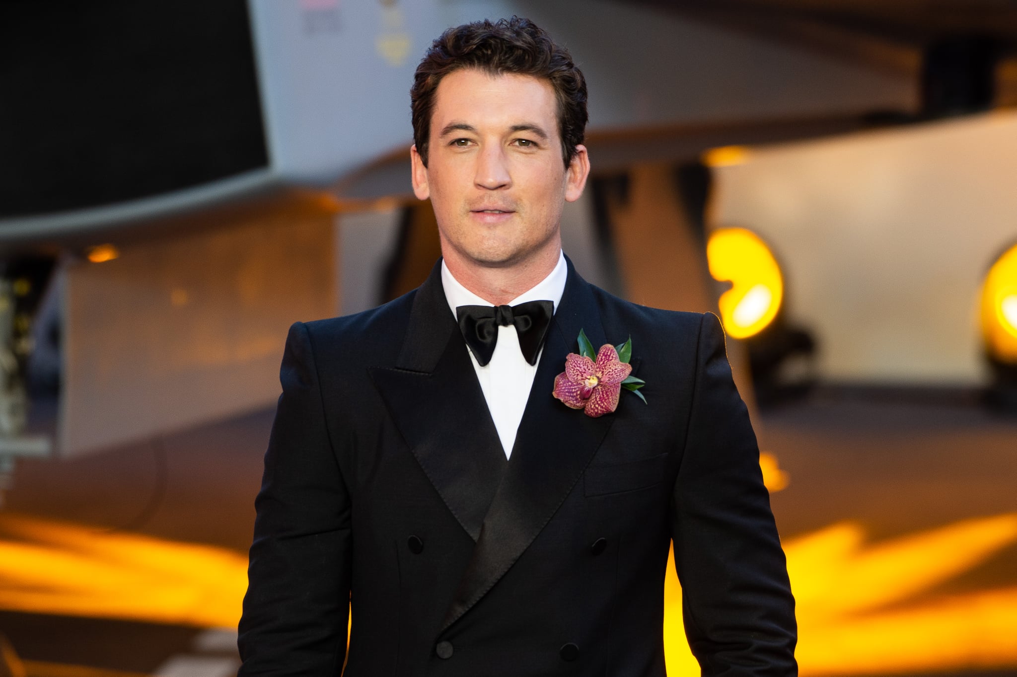 LONDON, ENGLAND - MAY 19:  Miles Teller attends the Royal Performance of