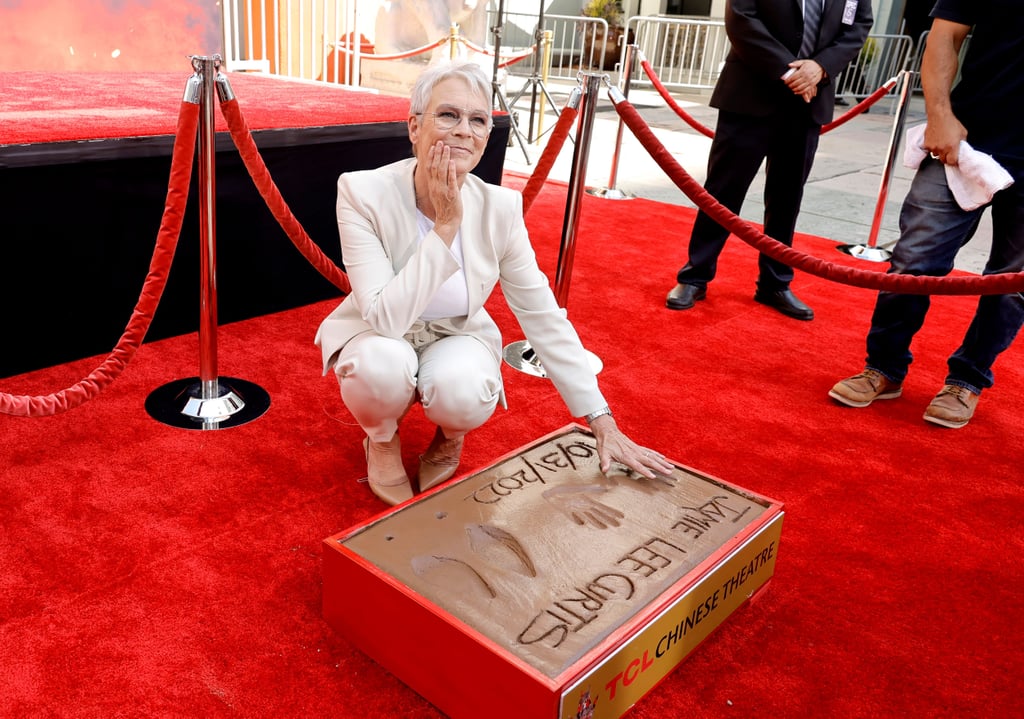 Jamie Lee Curtis's Family at Her Hand and Footprint Ceremony | POPSUGAR  Celebrity
