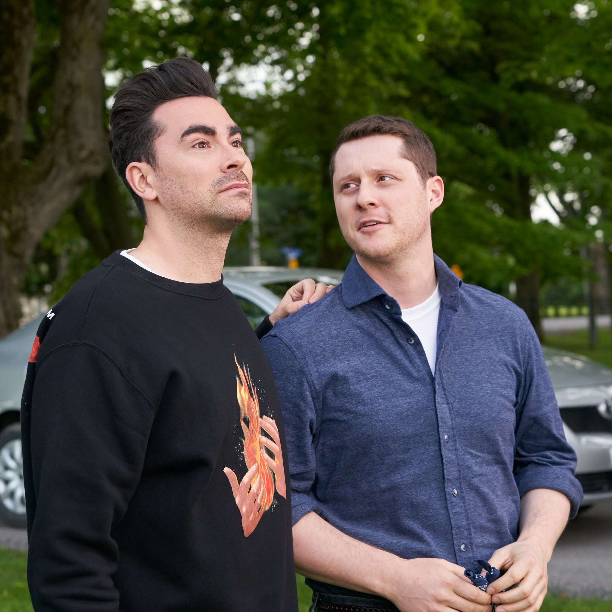 Schitt S Creek David Rose S Flame Sweater Is An Easter Egg Popsugar Fashion Australia