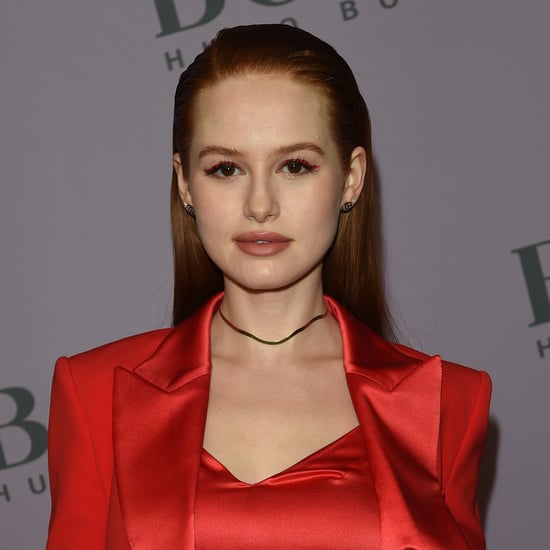 See Madelaine Petsch's Fall-Toned Skittles Nail Art