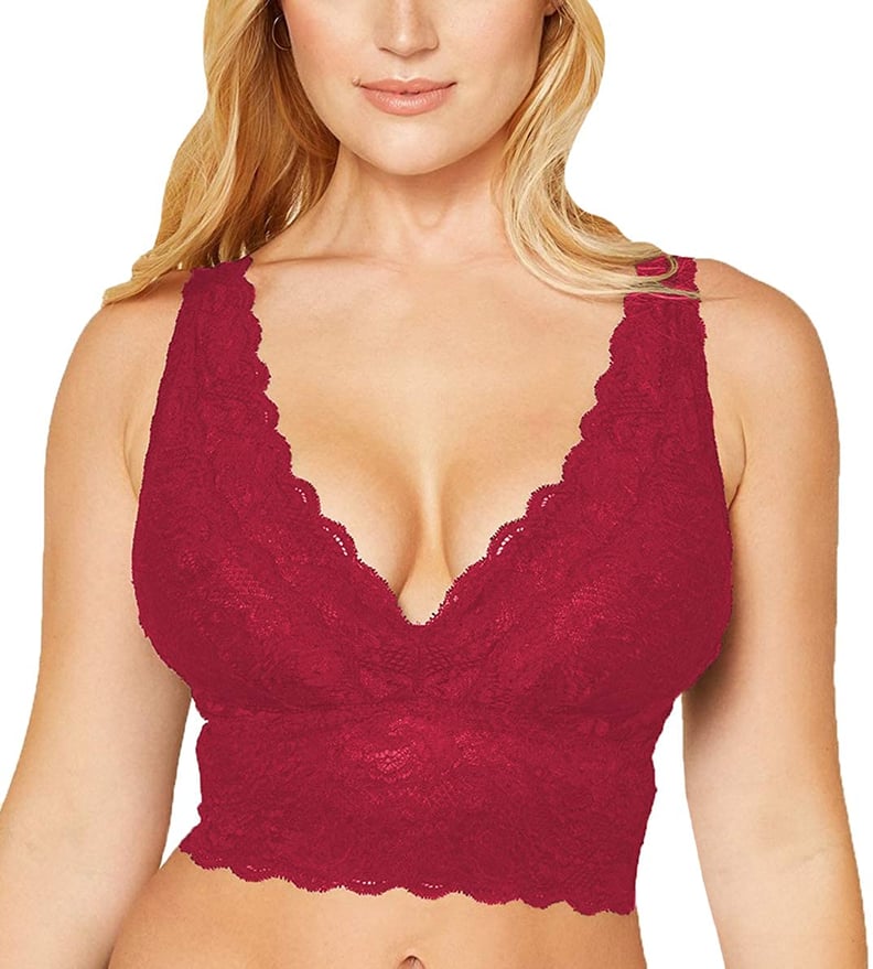 Cosabella Never Say Never Curvy Plungie Longline Bralette in Due