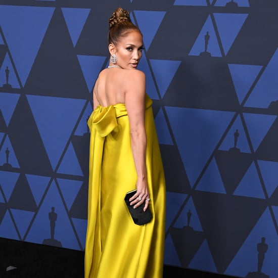 Jennifer Lopez Reem Acra Dress at the Governors Awards Gala