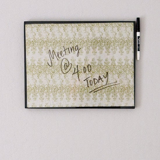 Picture-Frame Dry-Erase Board