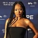 Keke Palmer's Black David Koma Slit Dress at Nope Premiere