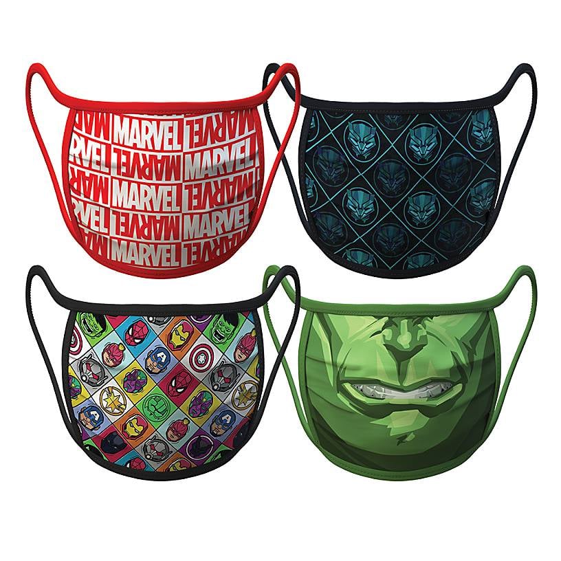 Size Small: Marvel Cloth Face Masks in Small ($20)
Size Medium: Marvel Cloth Face Masks in Medium ($20)
Size Large: Marvel Cloth Face Masks in Large ($20)