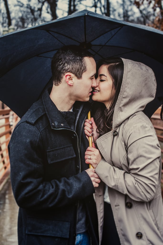 Rainy Engagement Shoot