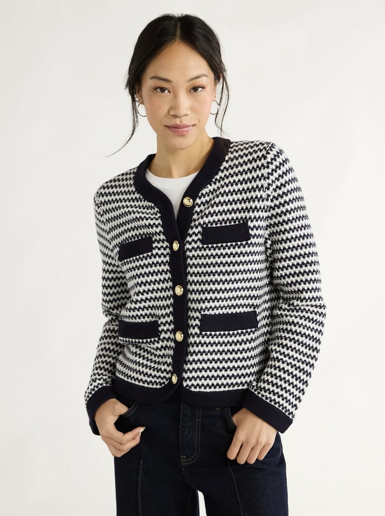 Free Assembly Fall 2024 Printed Cardigan