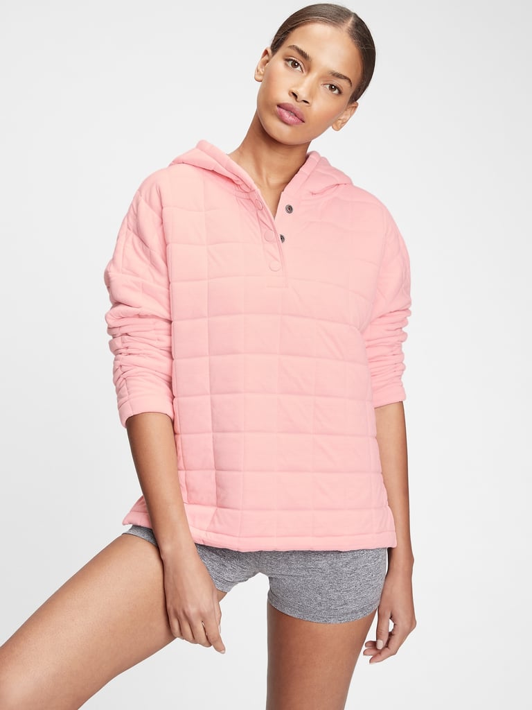 Gap GapFit Quilted Jacquard Hoodie