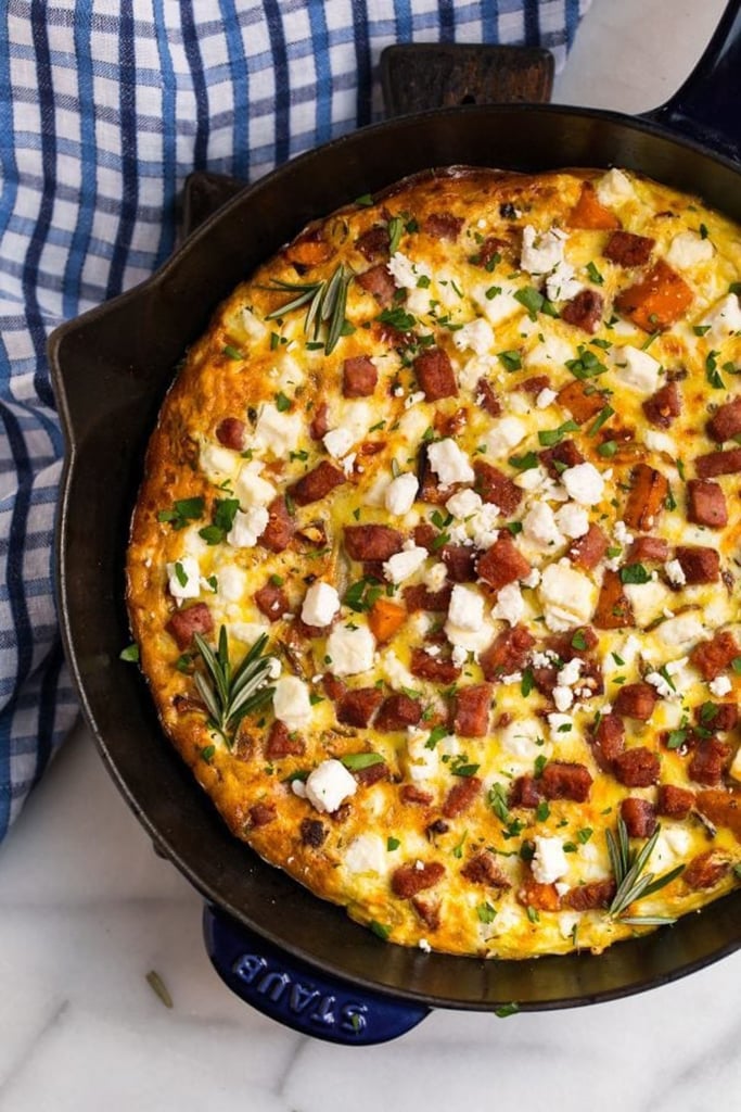 Ham Sweet Potato Frittata