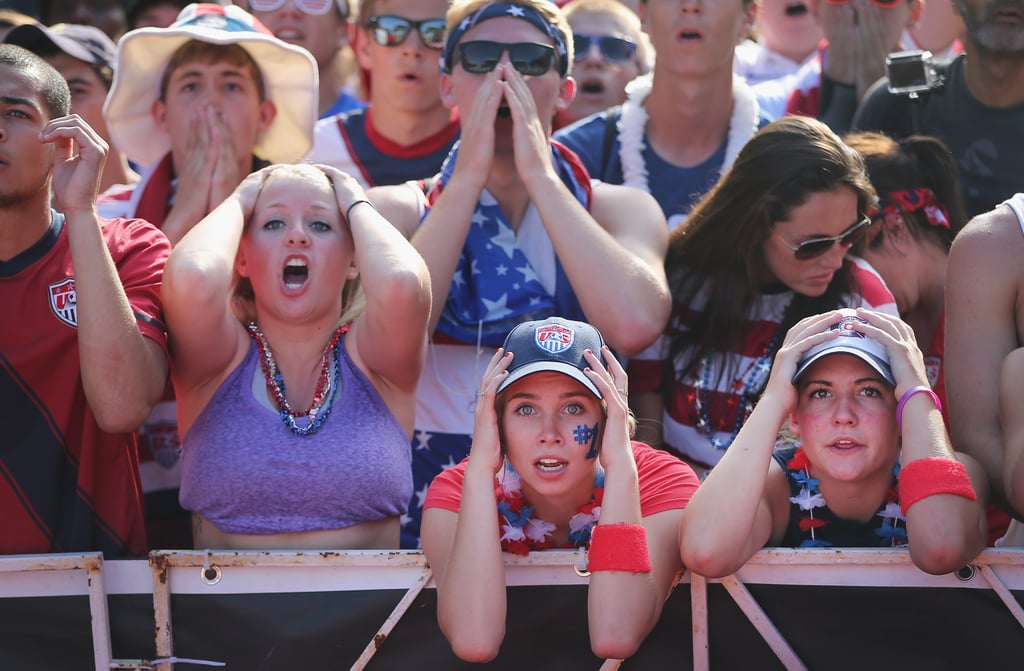 In Chicago, US fans were shocked by the team's tie with Portugal.