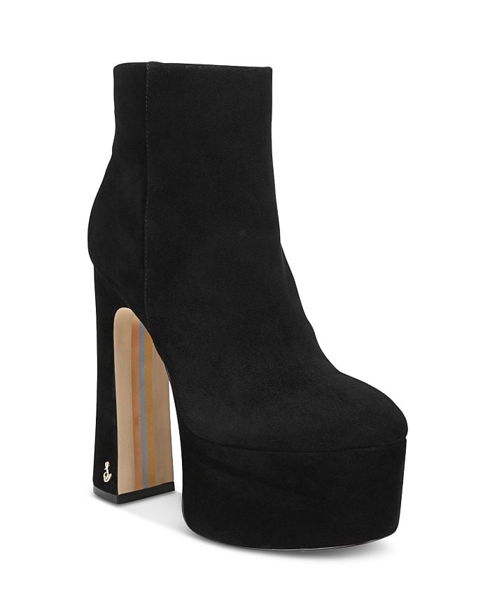 Suede Evening Boots: Sam Edelman Eli Platform Booties