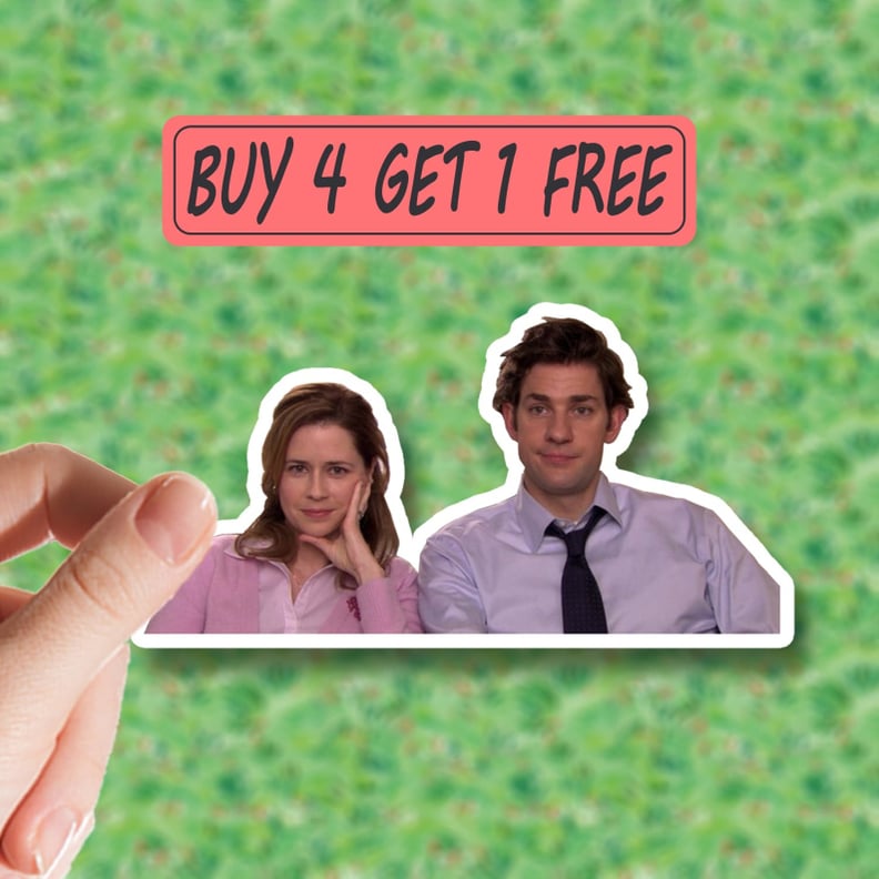 The Office Sticker Jim and Pam