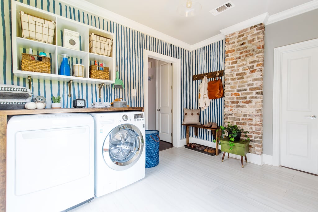 Lowe's Laundry Room Makeover POPSUGAR Home
