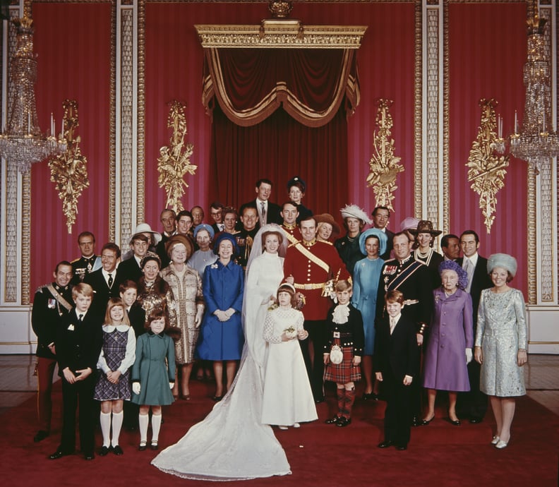 Princess Anne and Mark Phillips, 1973