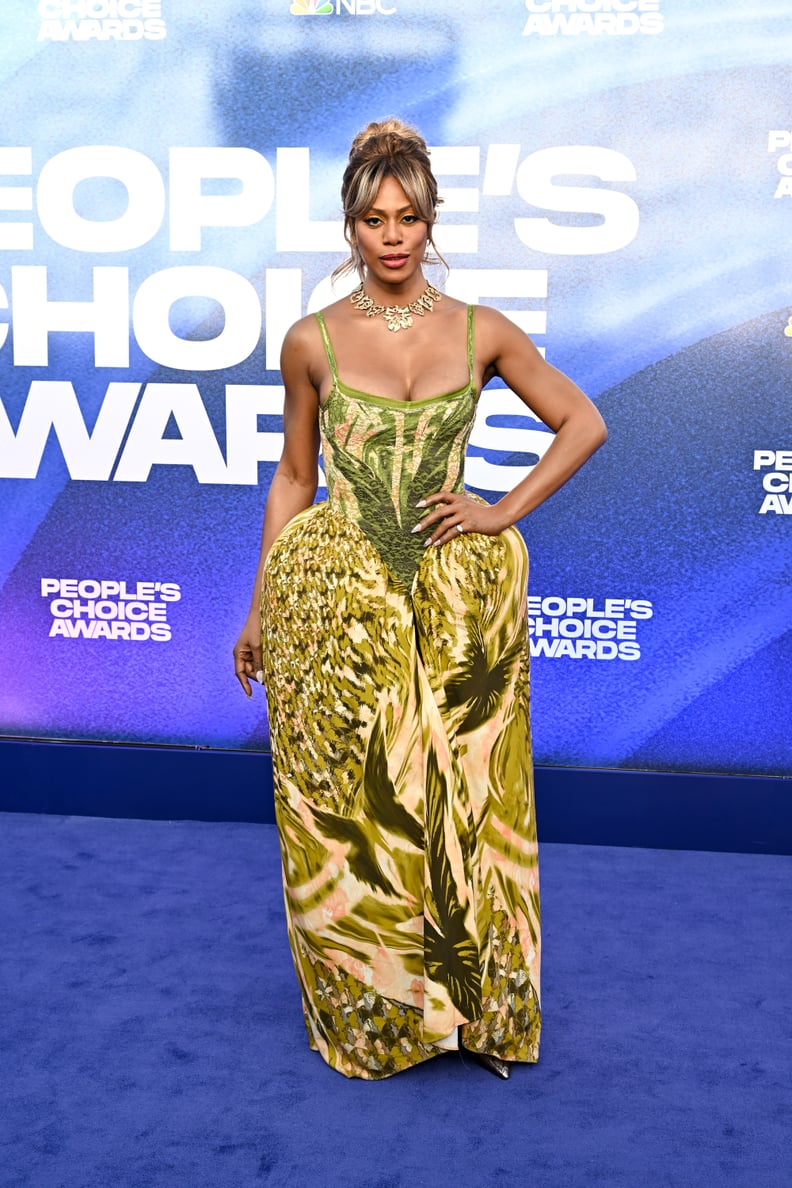 Laverne Cox at the 2022 People's Choice Awards