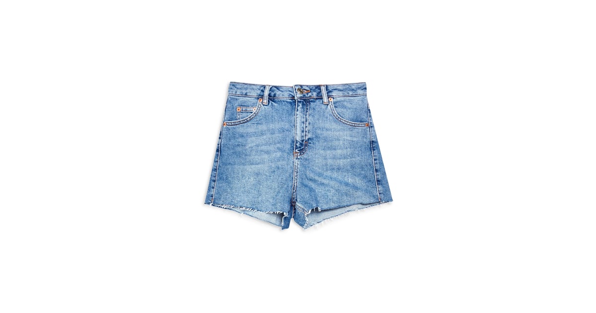 topshop premium mom shorts