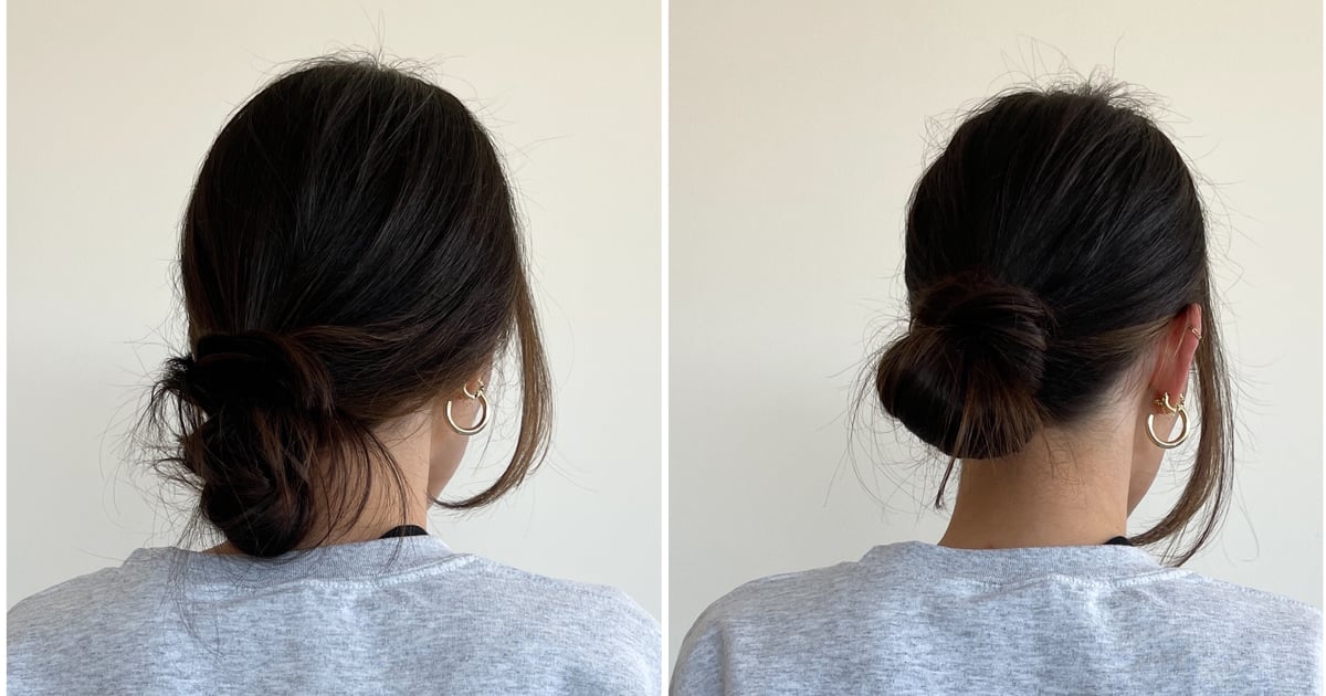 Sleek Low Bun Hair Tutorial with Nexxus  Brooklyn Blonde