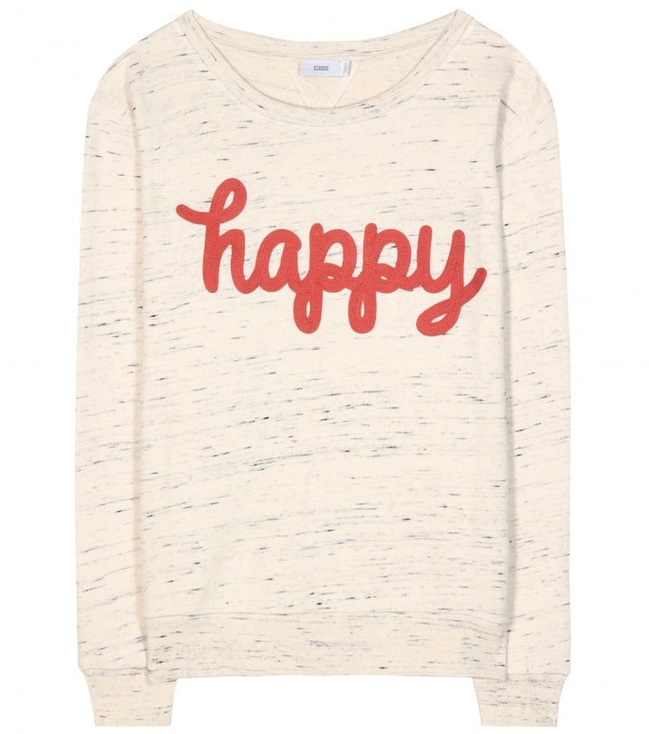 Closed Embroidered Cotton-Blend Sweater ($198)