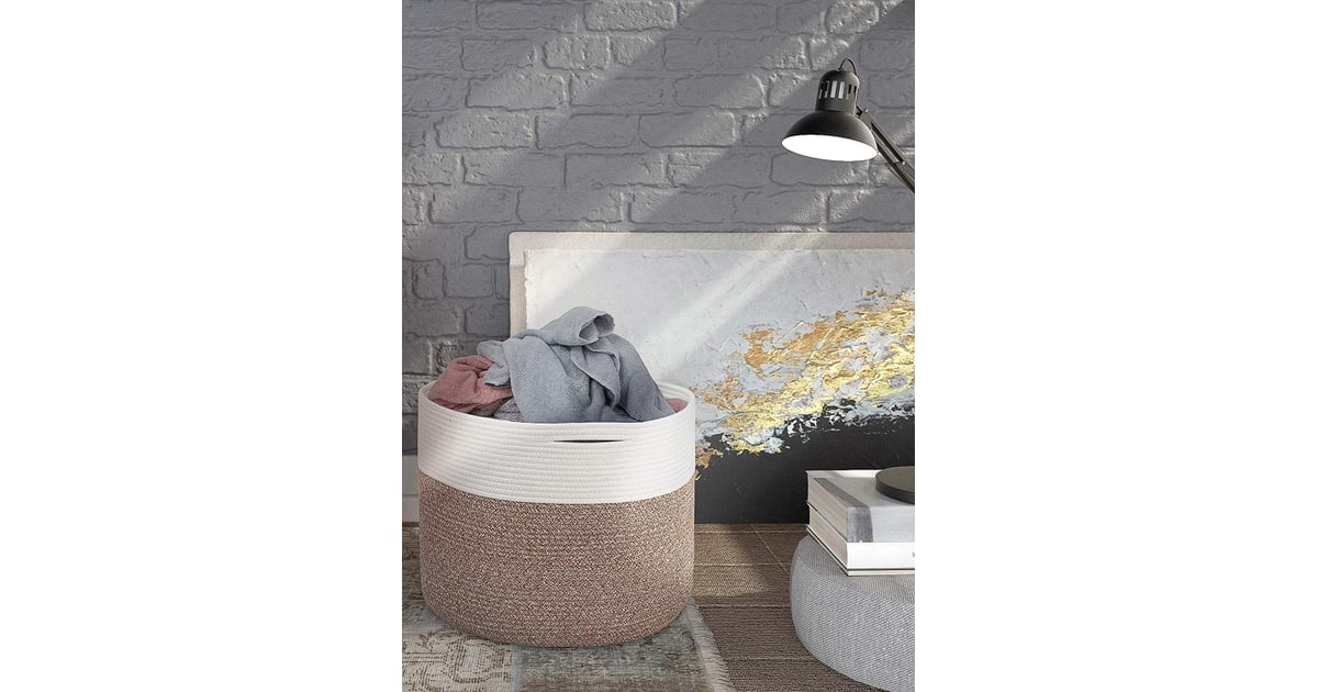 Goodpick Large Cotton Rope Basket All the Laundry Room Essentials You