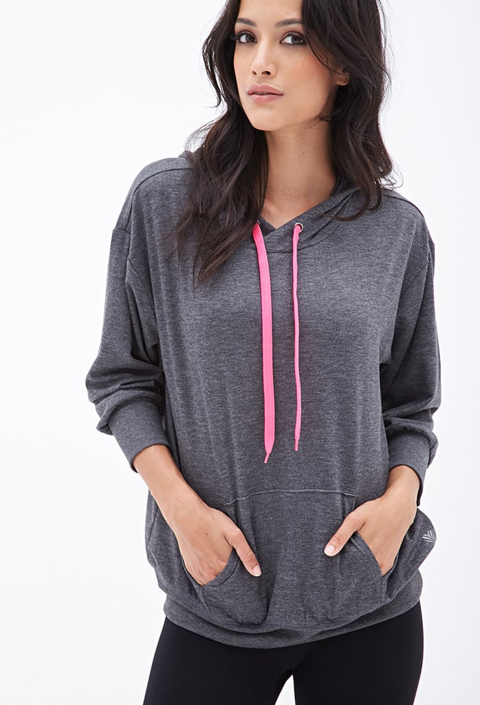 Forever 21 Pullover Hoodie Warm Workout Jackets POPSUGAR Fitness