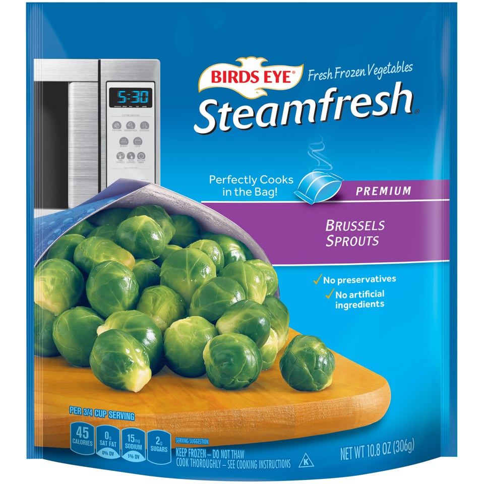 Birds Eye Steamfresh Premium Brussels Sprouts Birds Eye Steamfresh Premium Brussels Sprouts