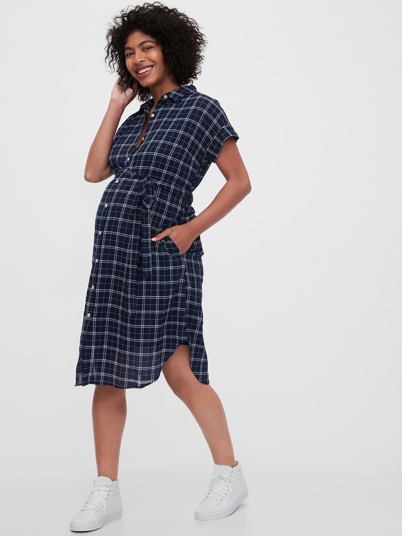 Gap Maternity Midi Shirtdress