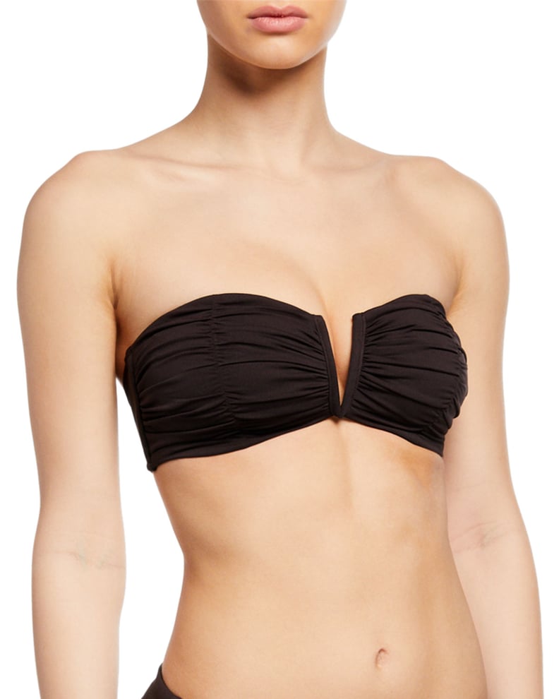 Seafolly Ruched Bandeau Bikini Top