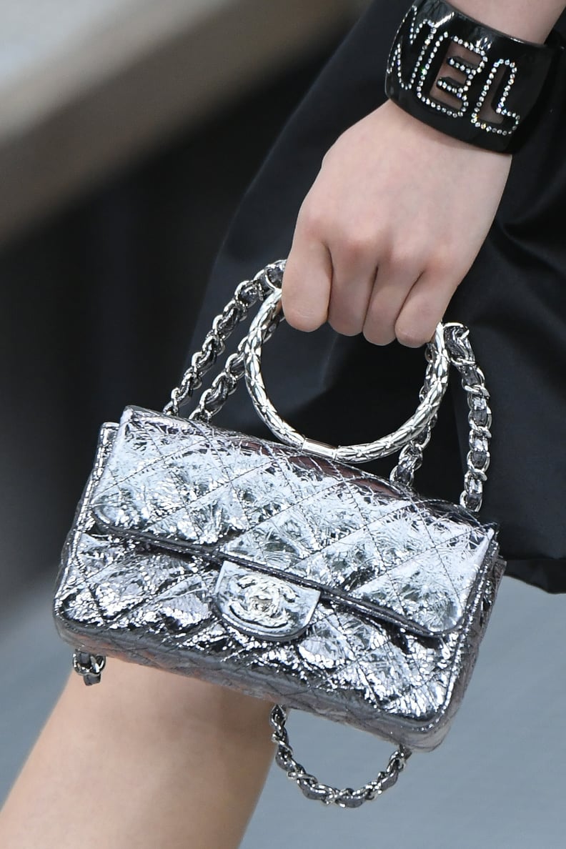 A Chanel Bag on the Runway During Paris Fashion Week