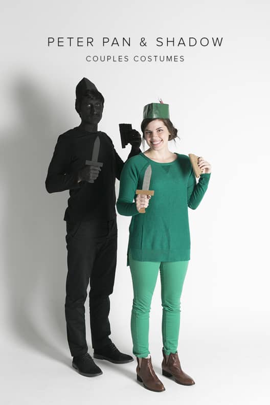 Last-Minute DIY Halloween Couples Costumes