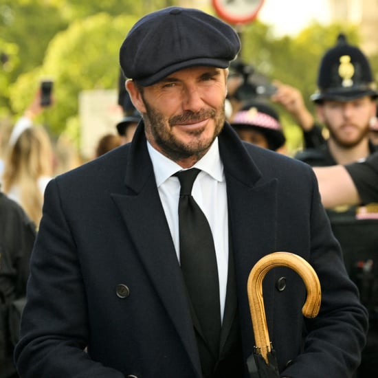 David Beckham Waits to Pay Respects to Queen Elizabeth II