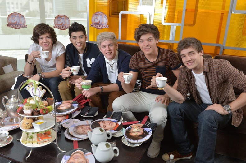 One Direction at ET Canada in 2012