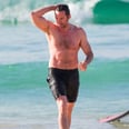 Hugh Jackman Narrowly Escapes the Ocean After a Shark Warning in Sydney